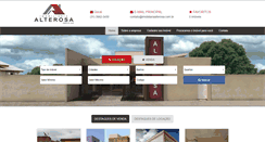 Desktop Screenshot of imobiliariaalterosa.com.br